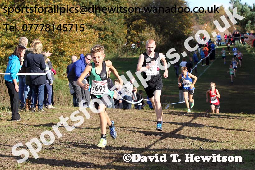 Boys under-13s National Cross Country Relays. Photo: David T. Hewitson/Sports for All Pics